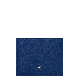 Portafoglio 6 scomparti Montblanc Sartorial blue 130812 [7d144cf5]