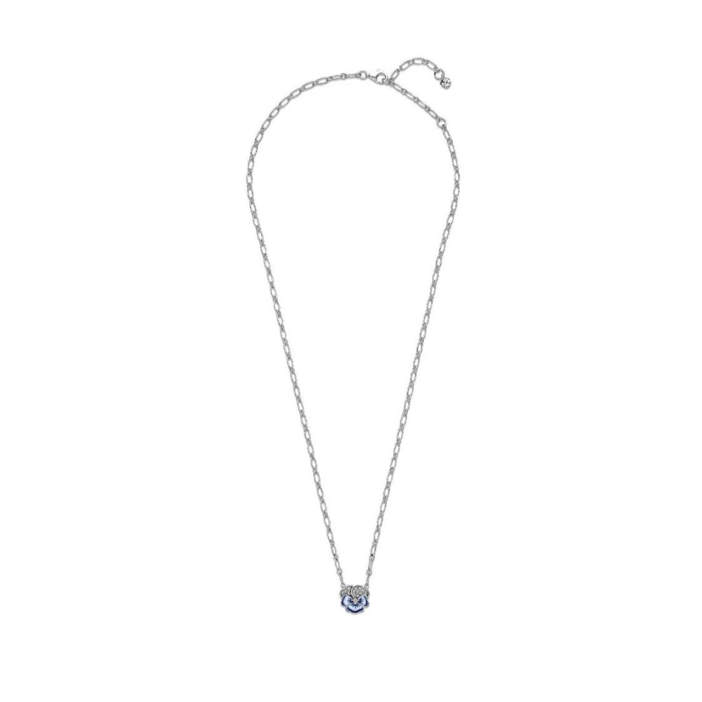 Collana Pandora Viola del Pensiero Blu luminosa 390770C01-50 [5fbc3306]