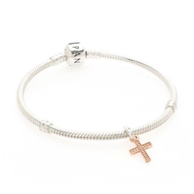 Charm Pendente Pandora  Croce Rosè 791354cz  [ea4067f3]