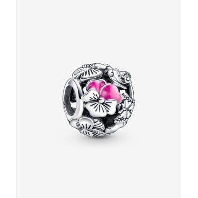 Charm Pandora Amici e viole del pensiero 790759C01 [91de5966]