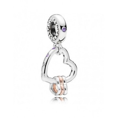 Charm Pandora Unione di cuori 787247NLCMX [4fc44d9f]