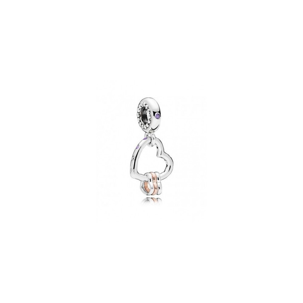 Charm Pandora Unione di cuori 787247NLCMX [4fc44d9f]