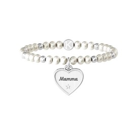 Bracciale Kidult elastico mamma con perle e ciondolo 732138 [84033555]