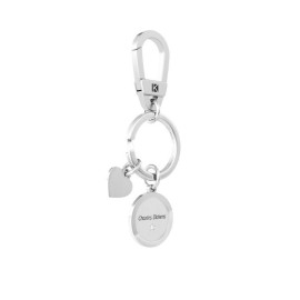 Portachiavi Kidult in acciaio con frase di Charles Dickens 781011 [9932a065]