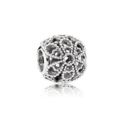 Charm Pandora Garden Rose Openwork 791282 [39b2fc71]
