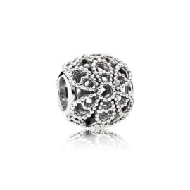 Charm Pandora Garden Rose Openwork 791282 [39b2fc71]