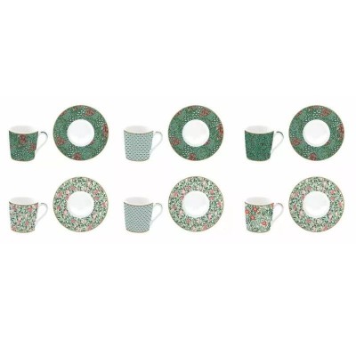 Set Easy Life 6 tazzine con piattino Floral Fantasy R0126 FASY [0baea236]