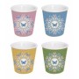 Set Easy Life 4 bicchierini da caffè spring parade R0176 SPAR [41ca725f]