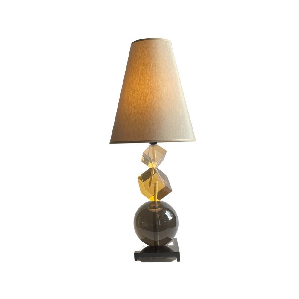 Lampada Charlottina Design modello Mia Paralume tortora MI76 [2b9cd831]