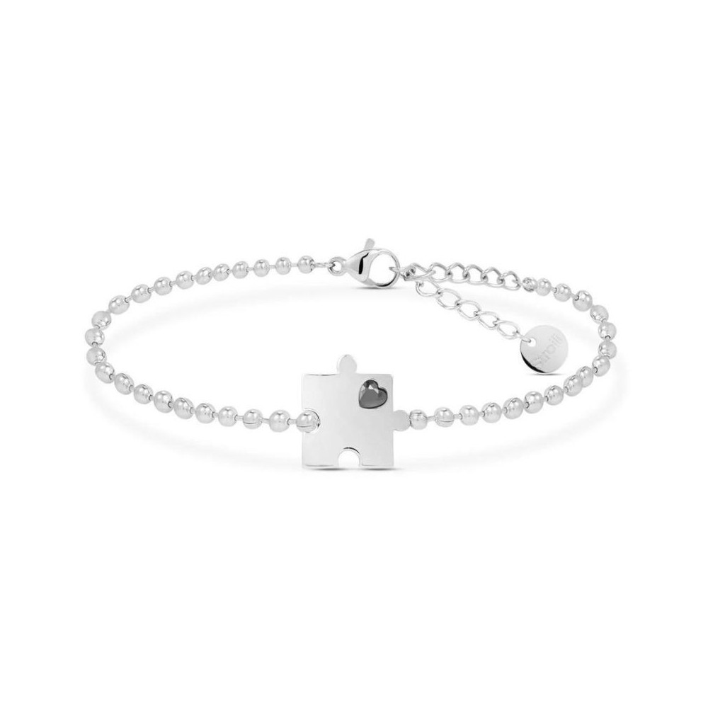 Bracciale Stroili Puzzle argentato e zircone 1685021 [d83bd487]