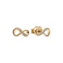 Orecchini Pandora Infinito zon zirconi gold 268820C01 [78069f23]