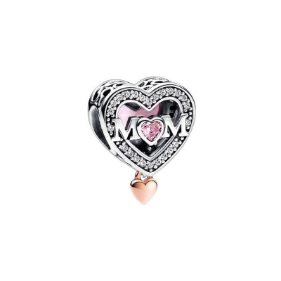 Charm Pandora mamma con cuore pendente 782653C01 [48302afe]