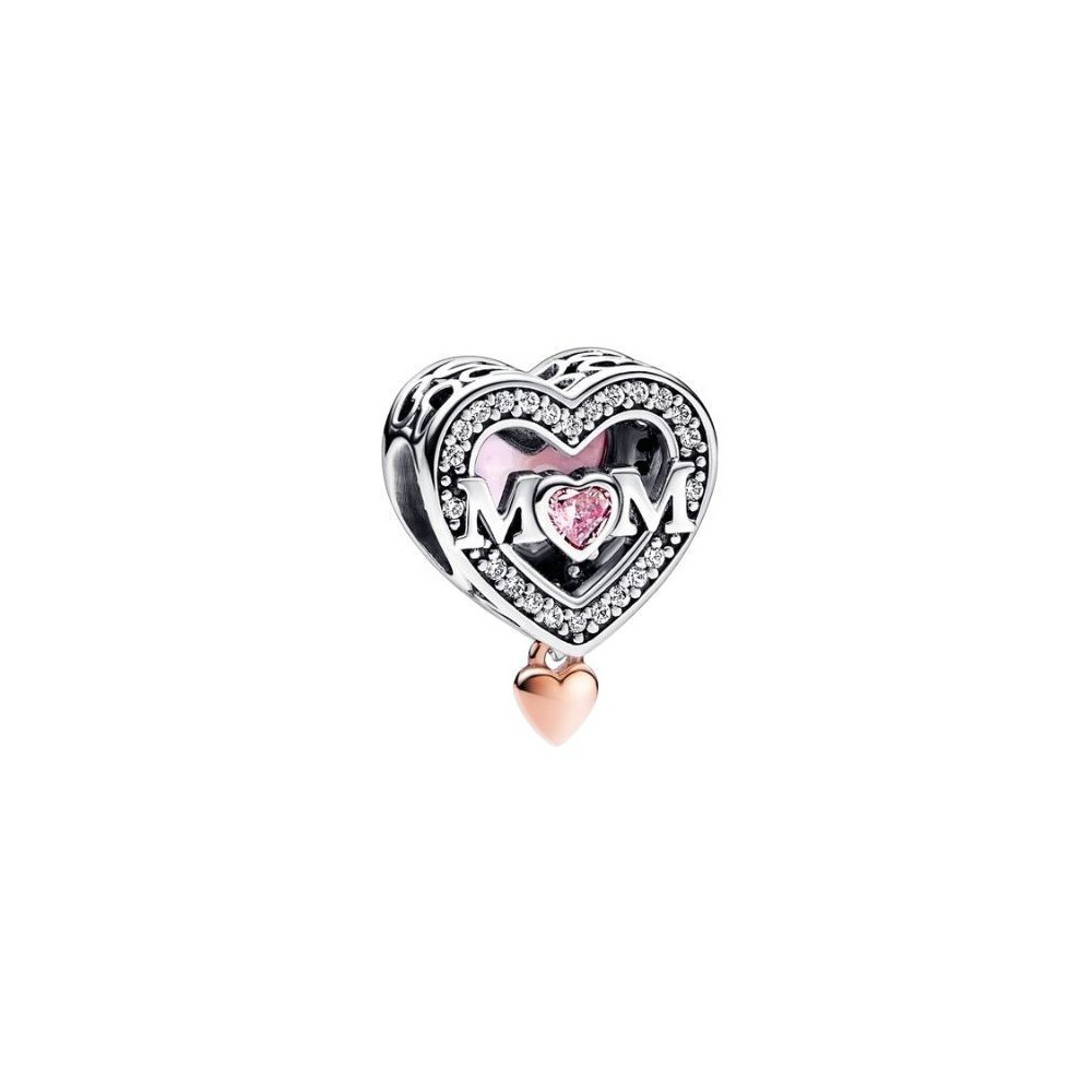 Charm Pandora mamma con cuore pendente 782653C01 [48302afe]