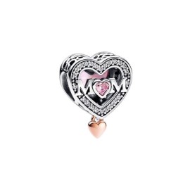 Charm Pandora mamma con cuore pendente 782653C01 [48302afe]