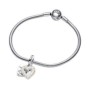 Charm Pandora Moments doppio ciondolo con perle 792649C01 [64baa495]
