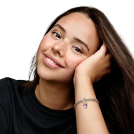 Charm Pandora Moments albero della famiglia con pietra rosa 792654C01 [5a520c93]