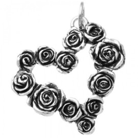 Charm Giovanni Raspini Cuore Rose 11097 [0f10b45c]