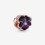 Charm Pandora Viola del Pensiero 780777C01 [59ed104b]