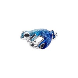 Charm Pandora Disney geco blu metallizzato 792701C01 [28a17d49]