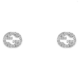 Orecchini Gucci Interlocking GG Con diamanti YBD72940800300U [63470e2c]