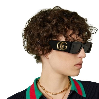 Orecchini Gucci Interlocking G in oro giallo 18ct YBD748543002 [743ae28c]