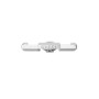Anello Gucci Link to love oro bianco 18ct e diamanti YBC744971002 [d210da9a]