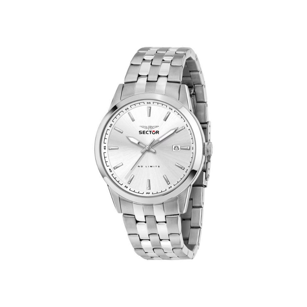 Orologio Sector 660 41mm 3h White silver dial R3253517030 [6ba83695]
