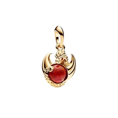 Charm pendente Pandora fuoco di drago 762972C01 [d8ad2619]