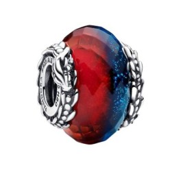 Charm Pandora Ghiaccio e Fuoco vetro murano 792966C00 [e89b93c4]