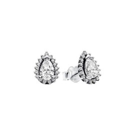Orecchini Pandora Punto Luce Goccia e Pavè 292834C01 [51e50771]