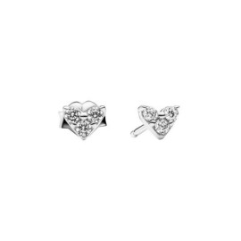 Orecchini Pandora Cuori con Tre Pietre 293003C01 [4d576576]
