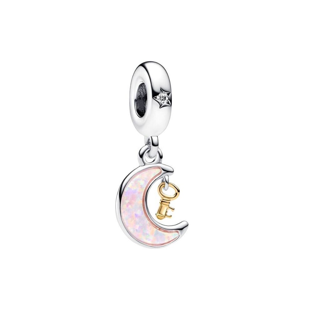 Charm Pandora Pendente Chiave della  Luna 762985C01 [8694acce]