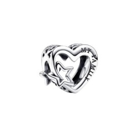 Charm Pandora Openwork Cuore con Stella 792829C00 [310ec112]
