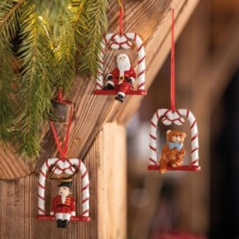 Nostalgic Ornaments Ornamente Harlequin,Teddy and Santa 3pcs Villeroy&Boch 14-8331-6691 [a8398ffe]