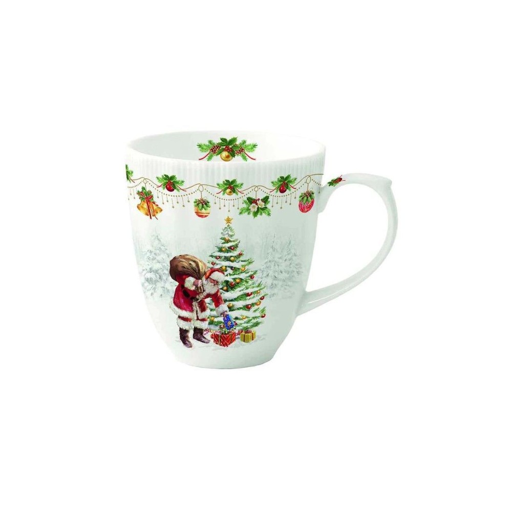 Tazza in porcellana  Nostalgic Christmas  EasyLife R2780NOCH [323e7d71]