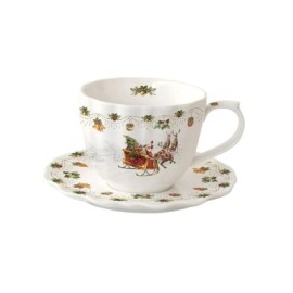 Tazza Thè in Porcellana  Nostalgic Christmas  320 ml EasyLife  R2789NOCH [7008ddcb]