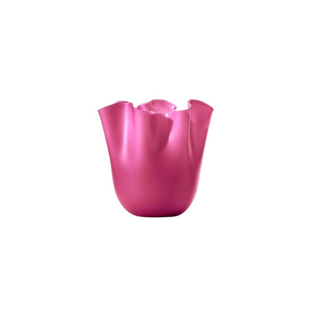 Vaso Venini Fazzoletto Magenta Medio 24 cm  700.02 MG/LA/MG [f0040045]