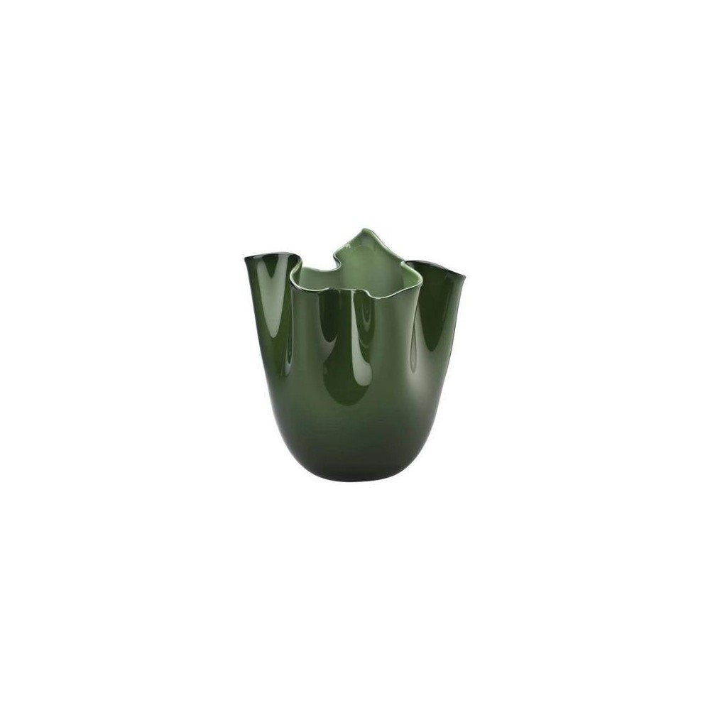 Vaso Venini Fazzoletto Verde Mela Medio 24 cm  700.02 VM-LA-VM [217e6a2a]