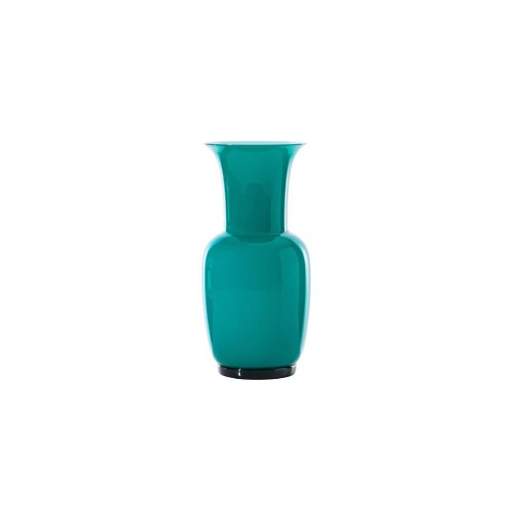 Vaso Venini Opalino Verde Paraiba Medio 36 cm 706.22 VE/LA [2f27db29]