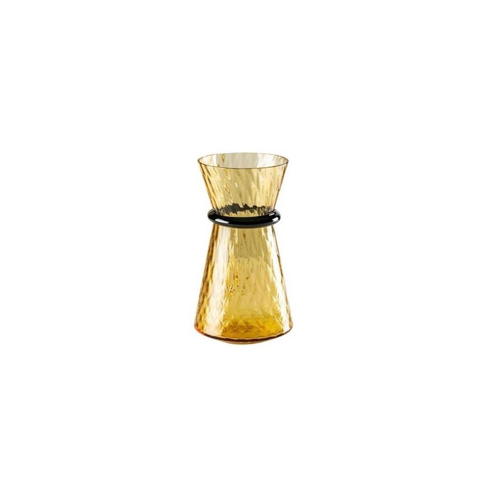 Venini Vaso Tiara Piccolo Ambra filo Orizzonte 706.65 AA OZ [3395b92e]