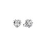 Orecchini Punto Luce Cuore e Pavè Pandora 293097C01 [793a9868]