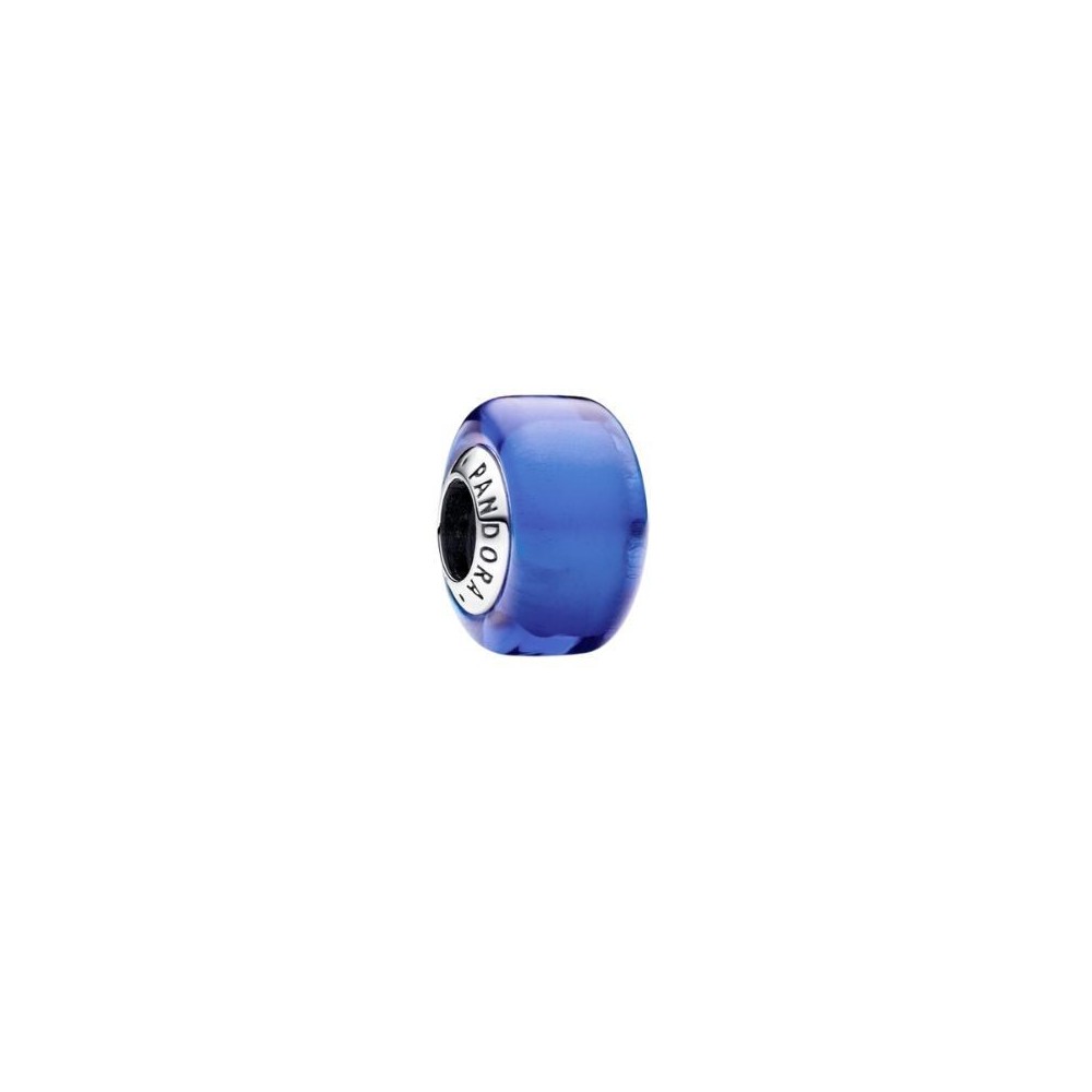 Charm Mini Vetro di Murano Blu Pandora 793105C00 [ae4b33d7]