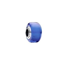 Charm Mini Vetro di Murano Blu Pandora 793105C00 [ae4b33d7]
