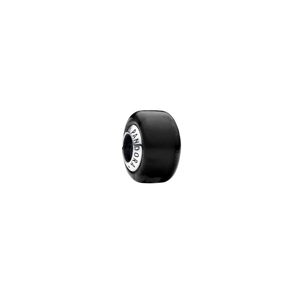 Charm Mini Vetro di Murano Nero Pandora  793117C00 [a01282d4]