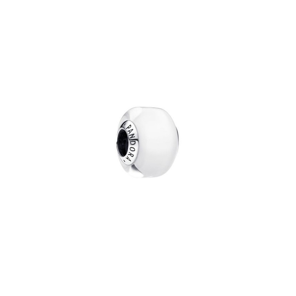 Charm Mini Vetro di Murano Bianco Pandora 793118C00 [0d314cdf]