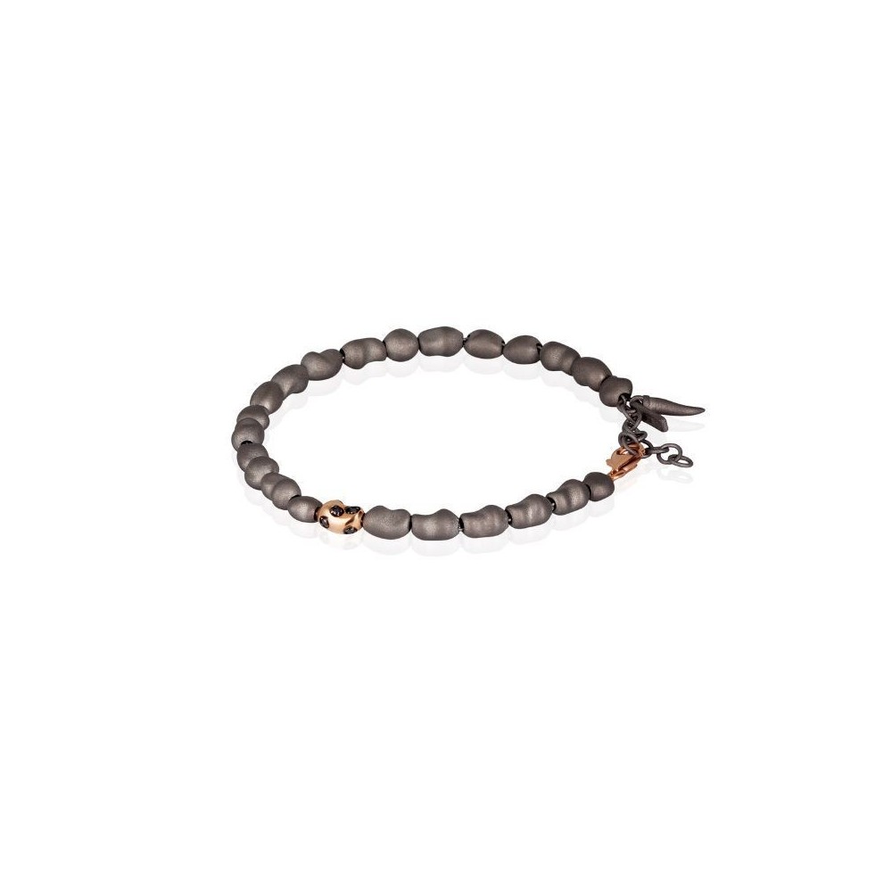 BRACCIALE UOMO CON SASSI MANO J PEPBRTBRG [e3a98ce8]