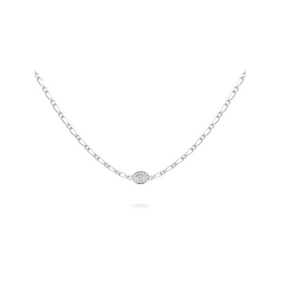 GIROCOLLO CATENA CHEVAL OVALE SMALL PAVÈ - SHAPES GRZ-020 M1 OV RH [8d8f1d87]