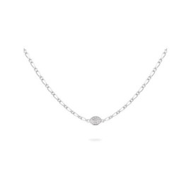 GIROCOLLO CATENA CHEVAL OVALE SMALL PAVÈ - SHAPES GRZ-020 M1 OV RH [8d8f1d87]