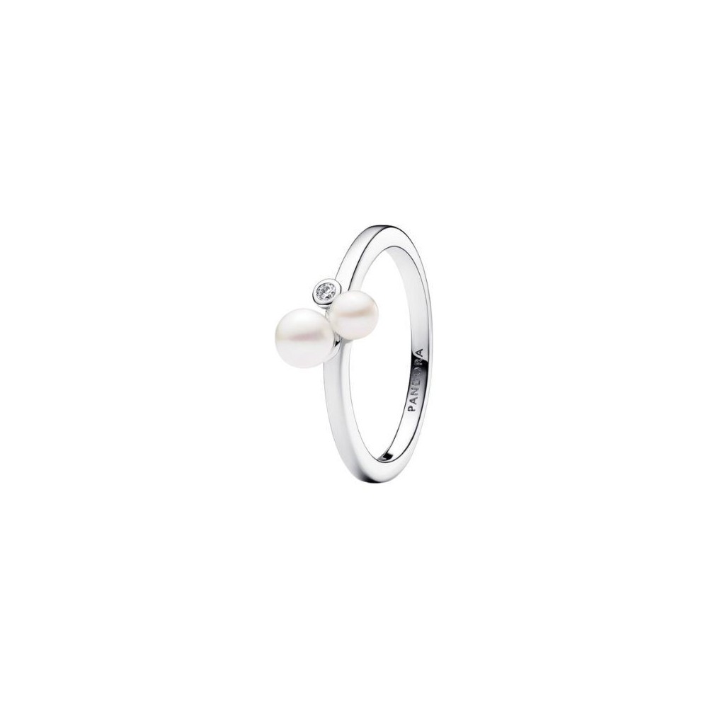 Anello Perle d'Acqua Dolce Coltivate e Punto Luce 193156c01 [b06ded50]