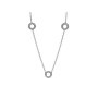 Collana Cerchi Pavè  393162C01-50 [cc344934]